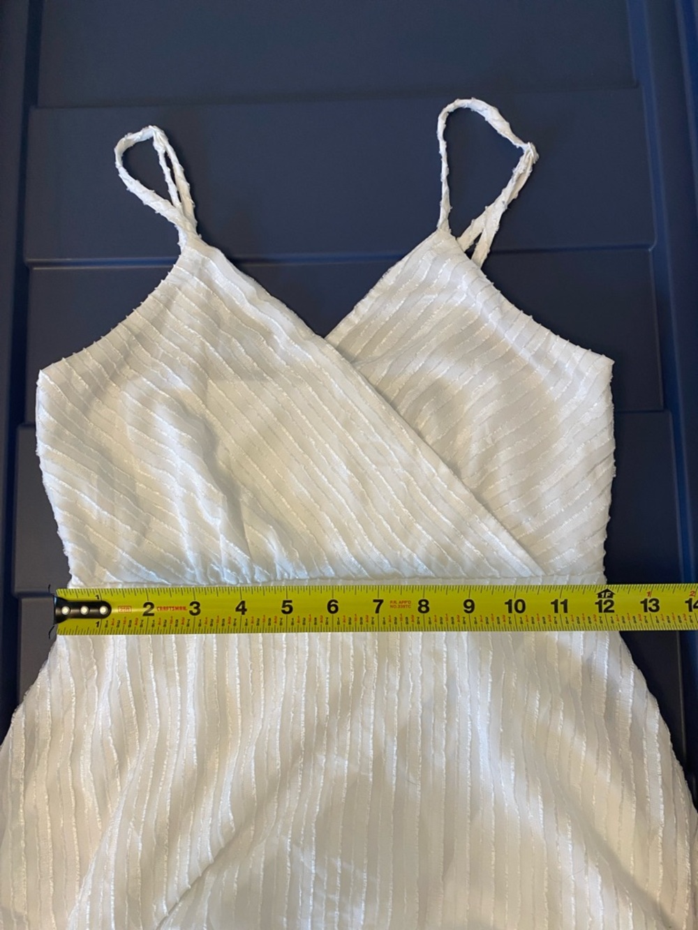 Lulus White Tiered V-Neck Spaghetti Strap Dress - Picture 12 of 13